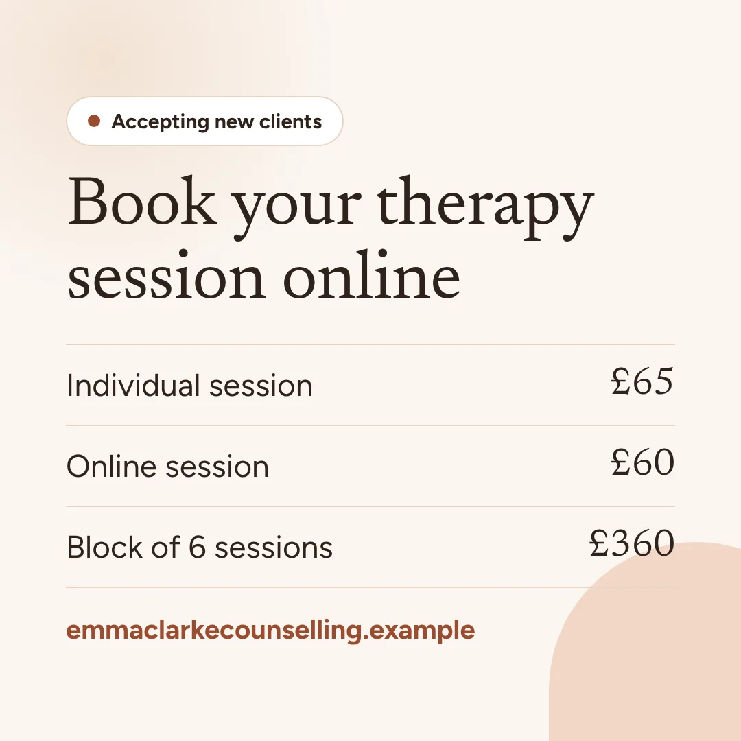 Instagram booking post