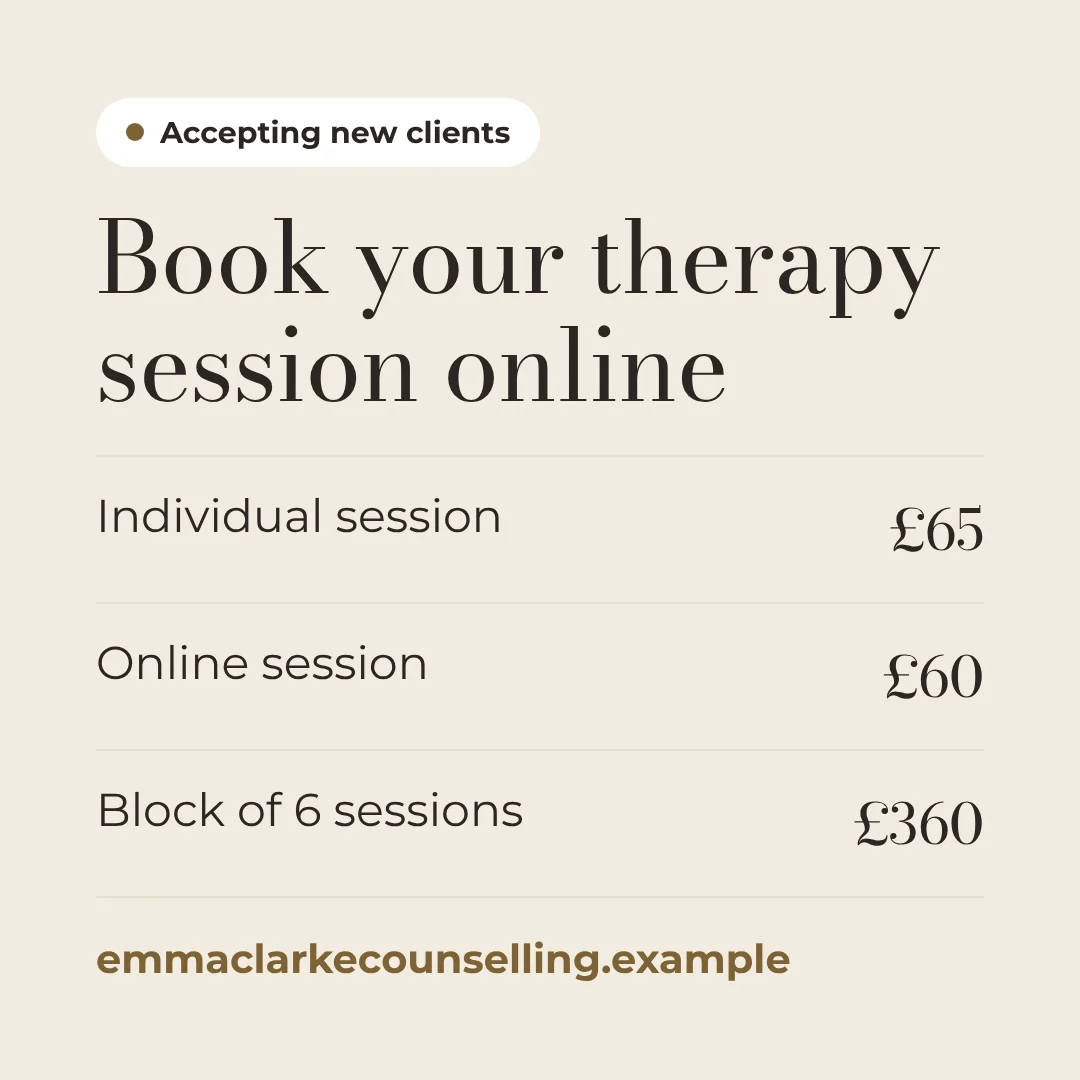 Instagram booking post